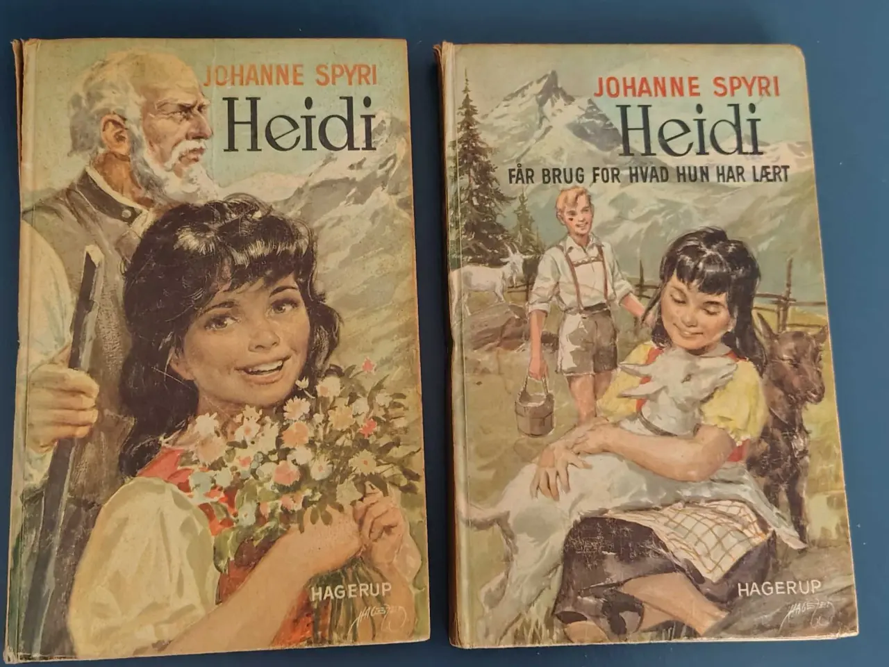 Billede 1 - 2 Heidi bøger fra 1964