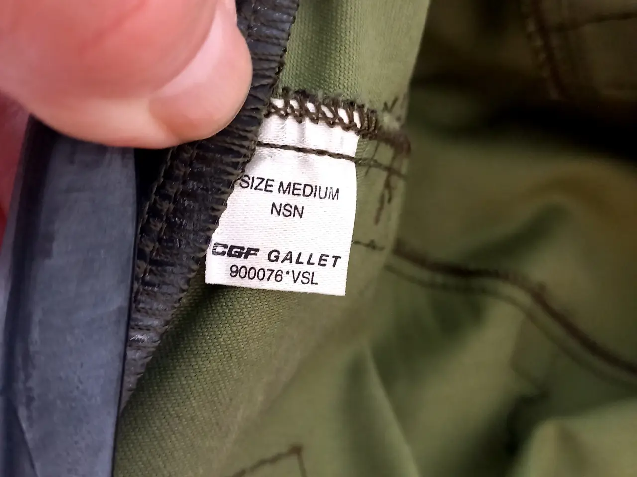 Billede 4 - Hjelm M/96 - Str. M - Camouflage M/84 eller M/01