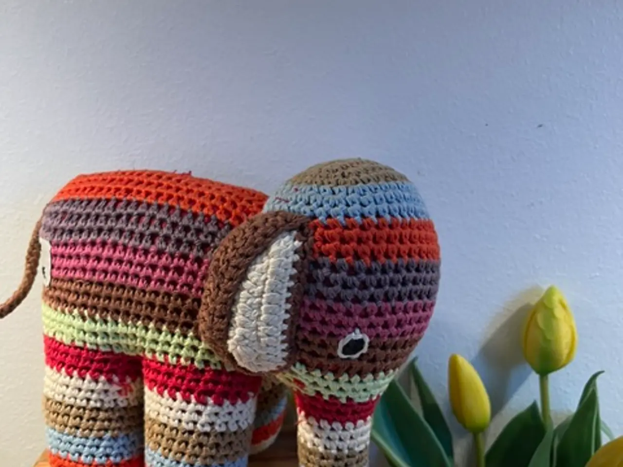 Billede 1 - Smuk hæklet Anne-Claire Petit elefant