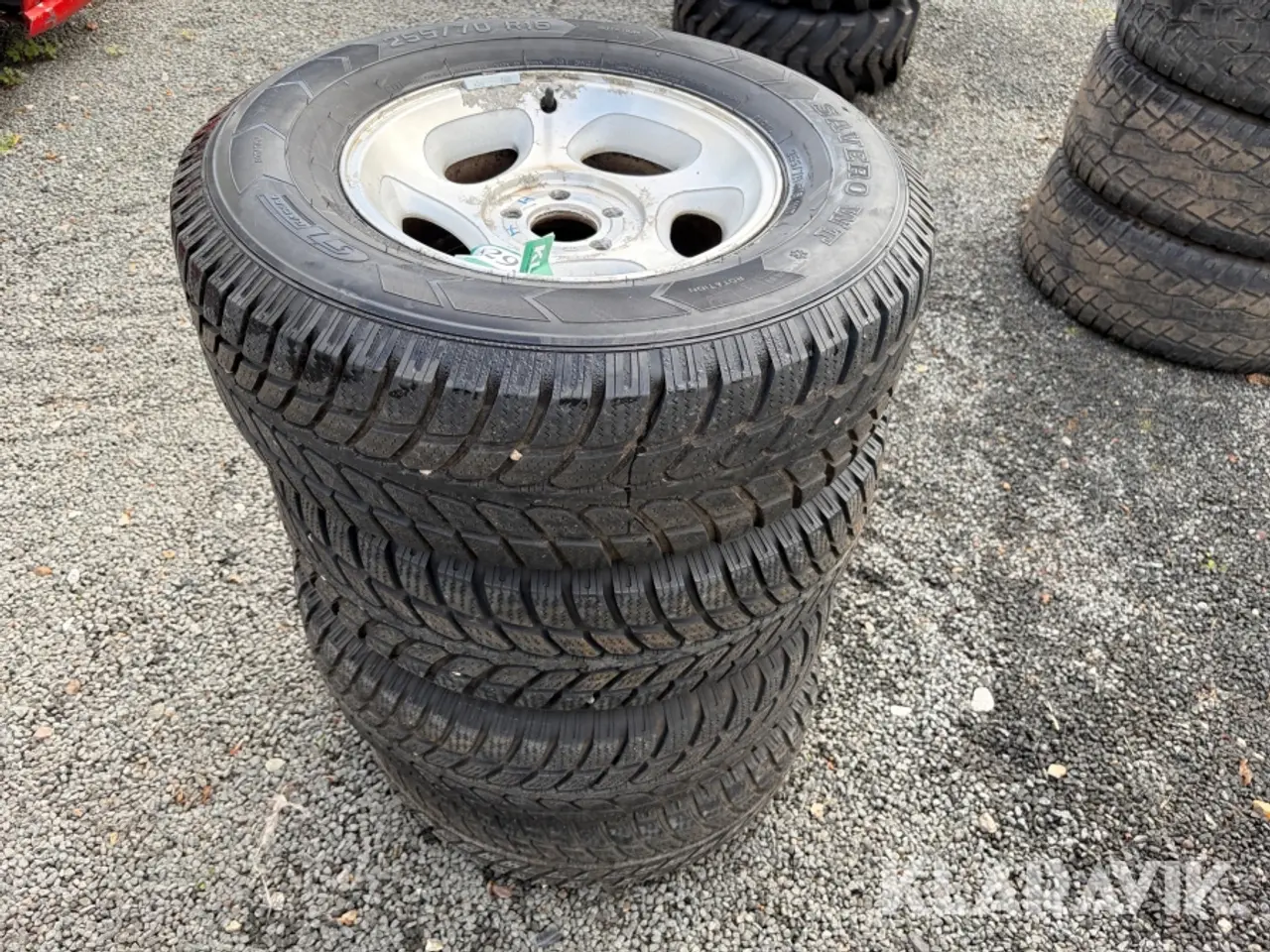 Billede 2 - Dæk med fælge Savero WT GT Radial - 4 styk