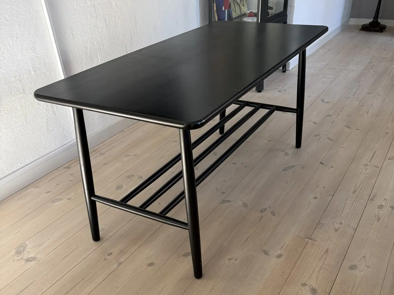 Billede 2 - Poul M. Volther D20 rektangel sofabord i træ/sort