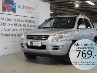Kia Sportage 2,0 CRDI EX Turbo 4x4 112HK Van