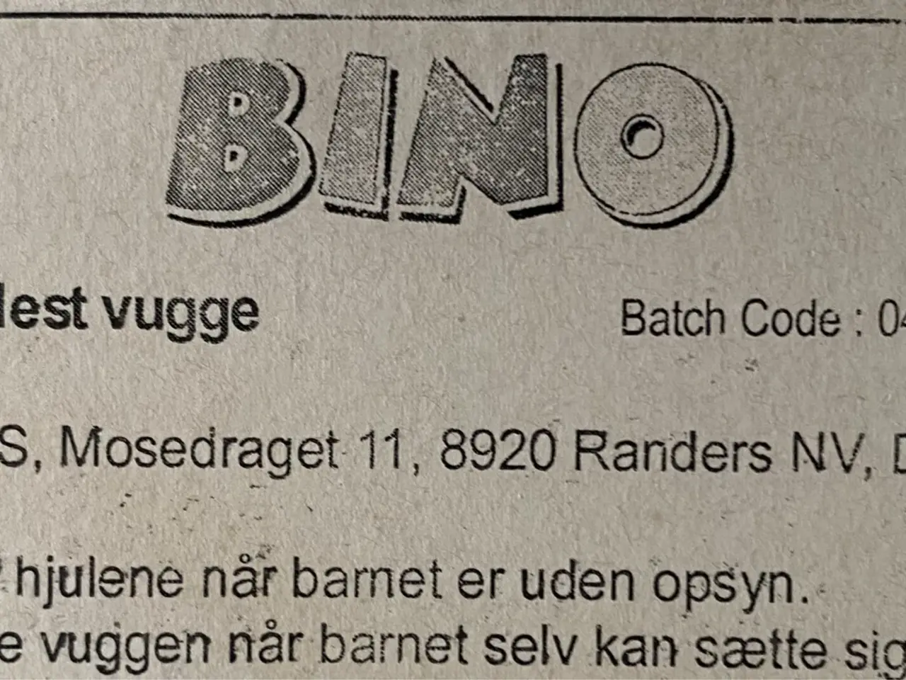 Billede 14 - Babyseng, vugge Bino, børneseng, tremmeseng.