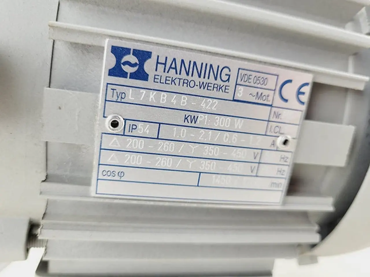 Billede 7 - Elmotor Hanning 300W