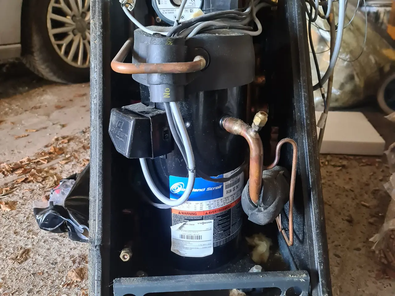 Billede 1 - Viessmann varmepumpe
