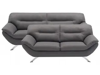 Hjort Knudsen Taastrup 3 + 2 pers sofa grå stof