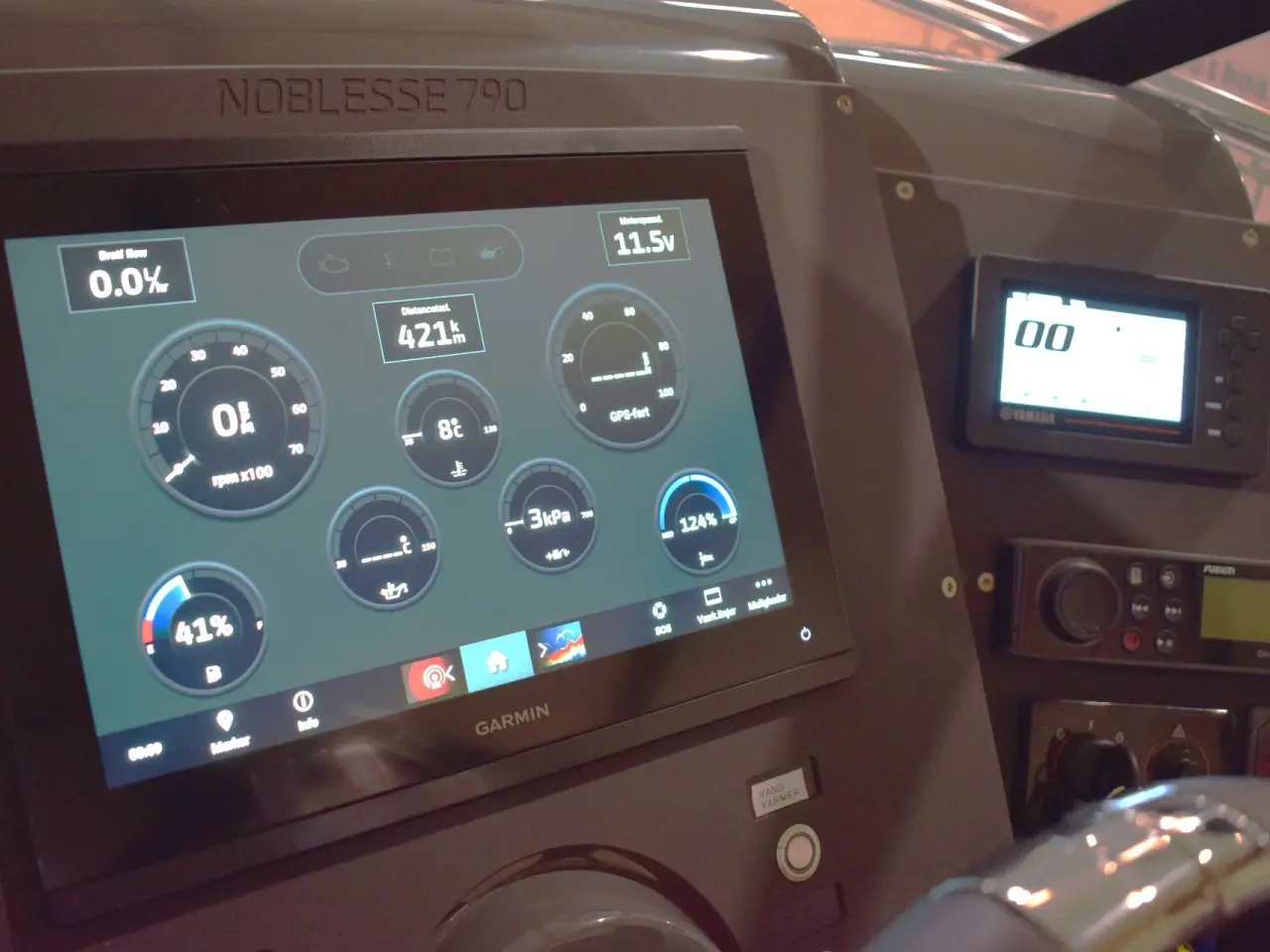Billede 16 - Nordkapp Noblesse 790 - 300 HK Yamaha/Udstyr