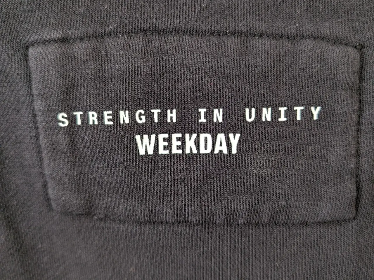 Billede 5 - Fila x Weekday Sort STRENGTH IΝ UNITΥ Sweatshirt