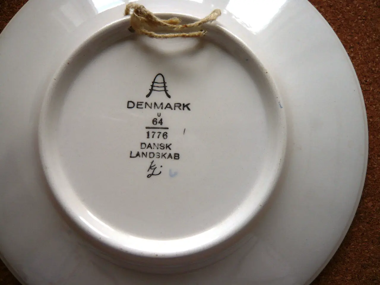 Billede 2 - Aluminia platte - Dansk landskab 64-1776