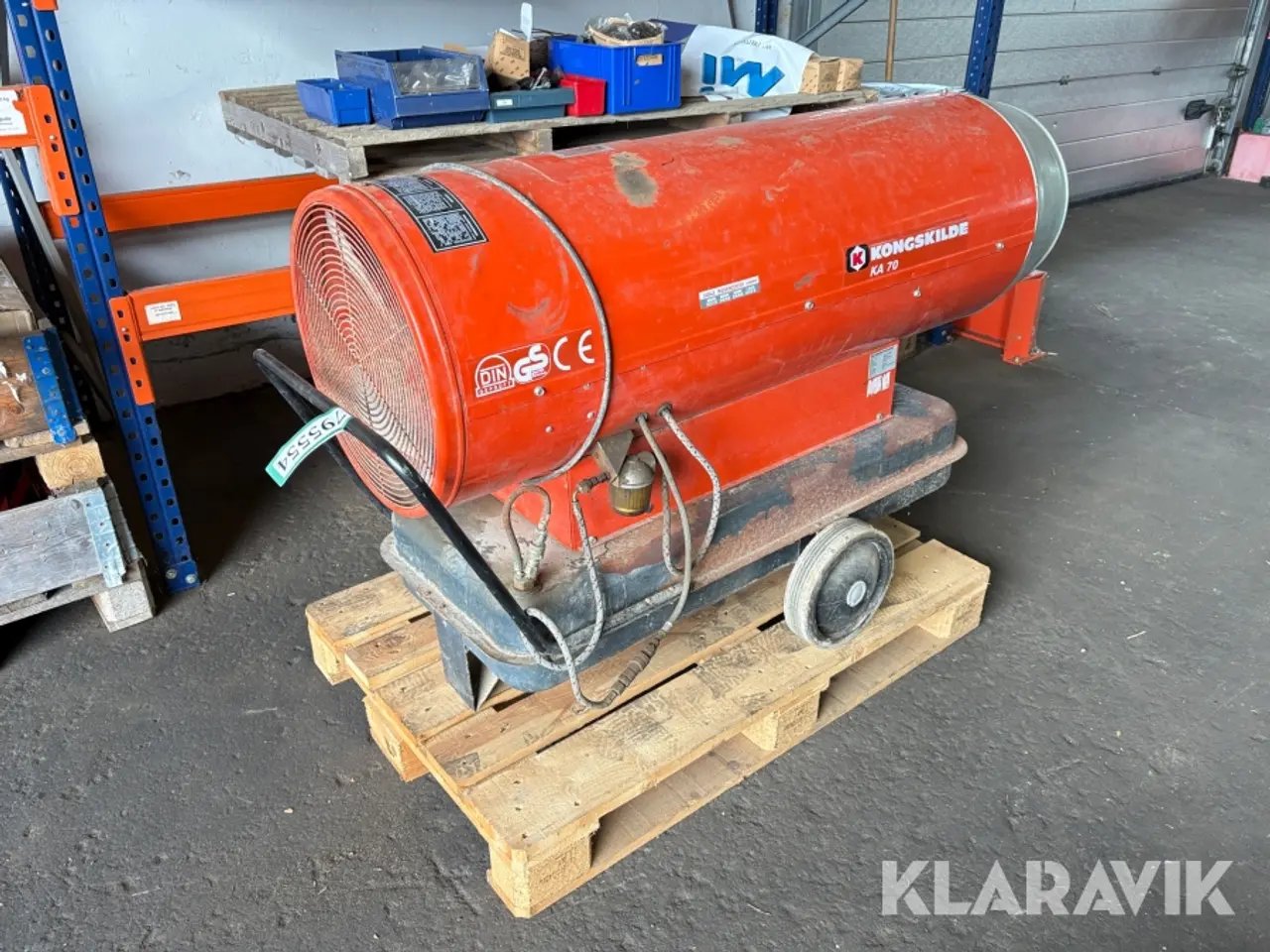 Billede 1 - Varmekanon Kongskilde KA 70