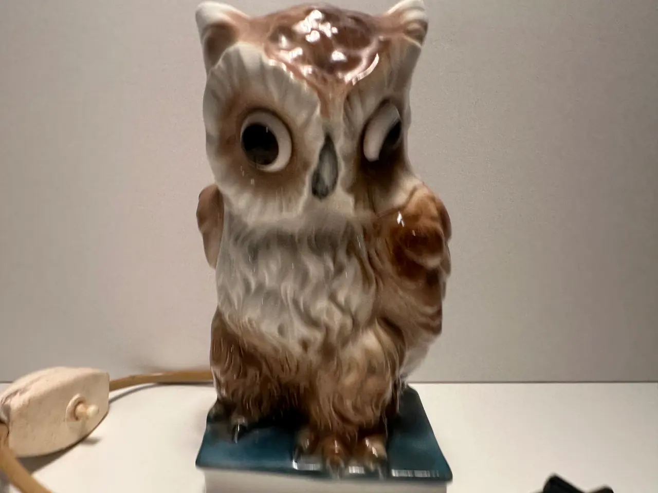 Billede 2 - Ozon, Ugle lampe (retro)