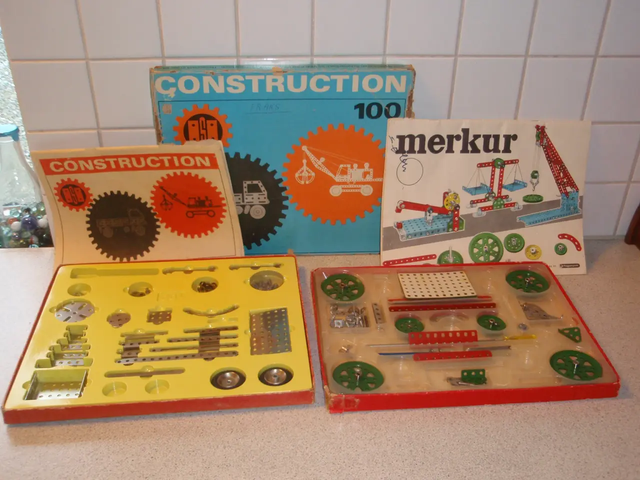 Billede 1 - 2 sæt Retro ingeniørsæt
