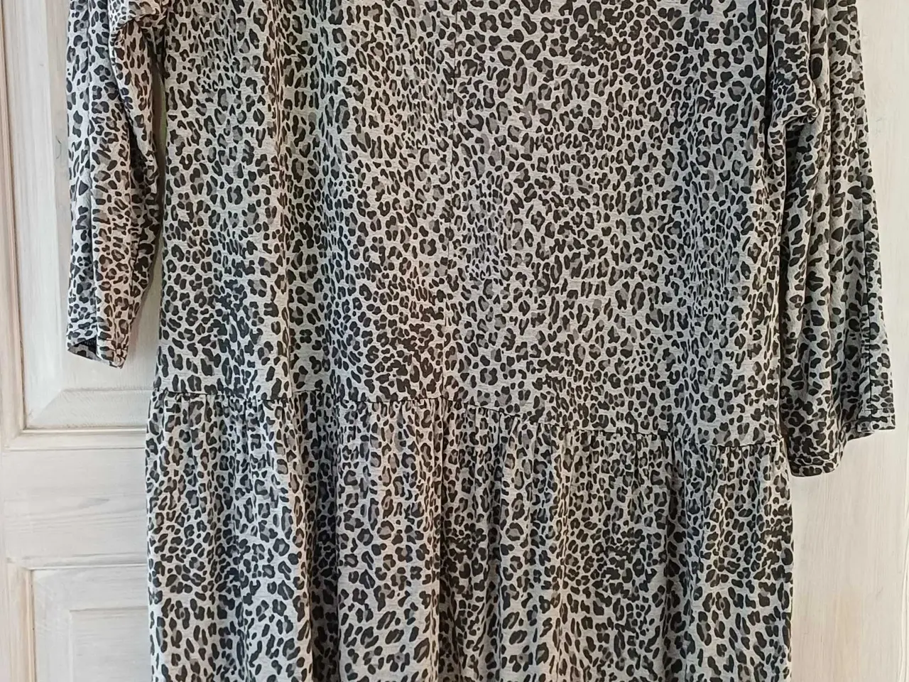 Billede 1 - Masai hverdagskjole multifarvet leopardprint