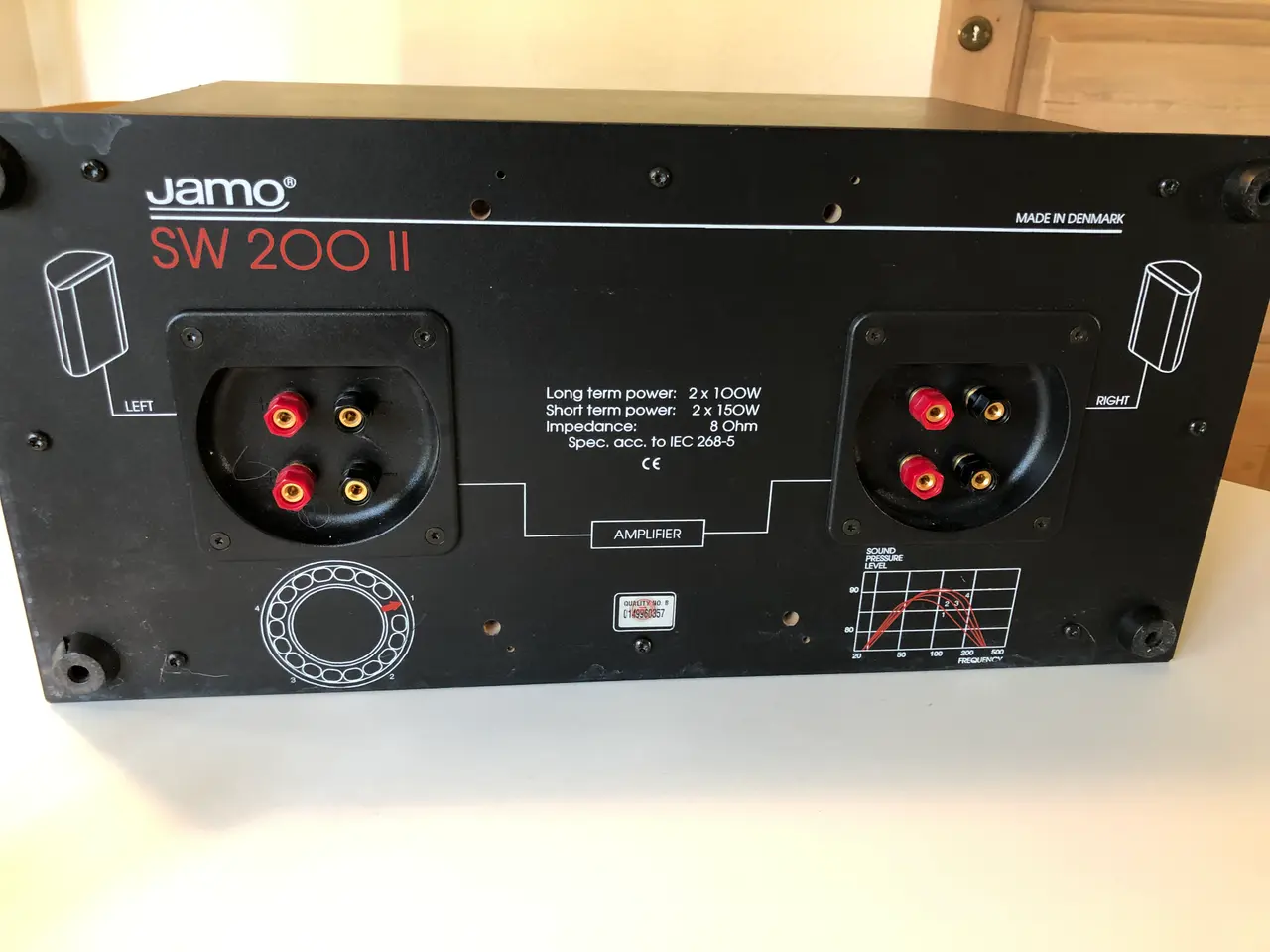 Billede 6 - Jamo passiv subwoofer, SW200II