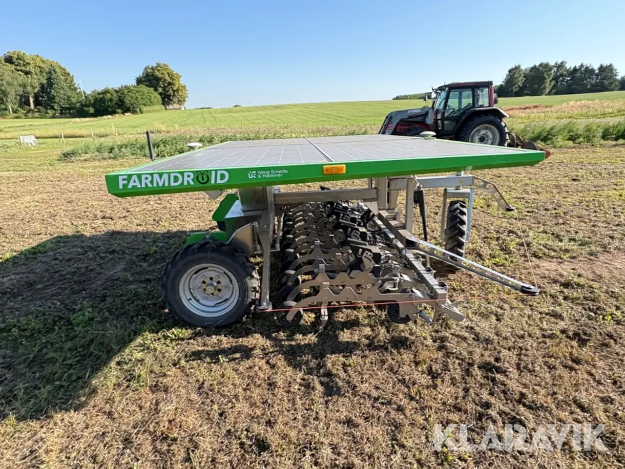 Billede 6 - Robot såmaskine samt raderenser Farmdruid FD20