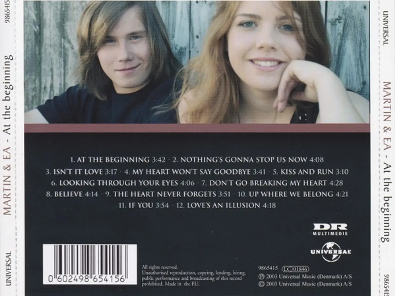 Billede 2 - Martin & Ea – At The Beginning – CD