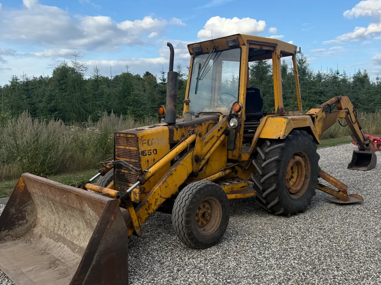 Billede 4 - Ford 550 rendegraver