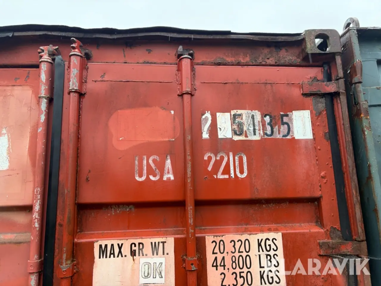Billede 4 - 20 fods container - med kloak materialer