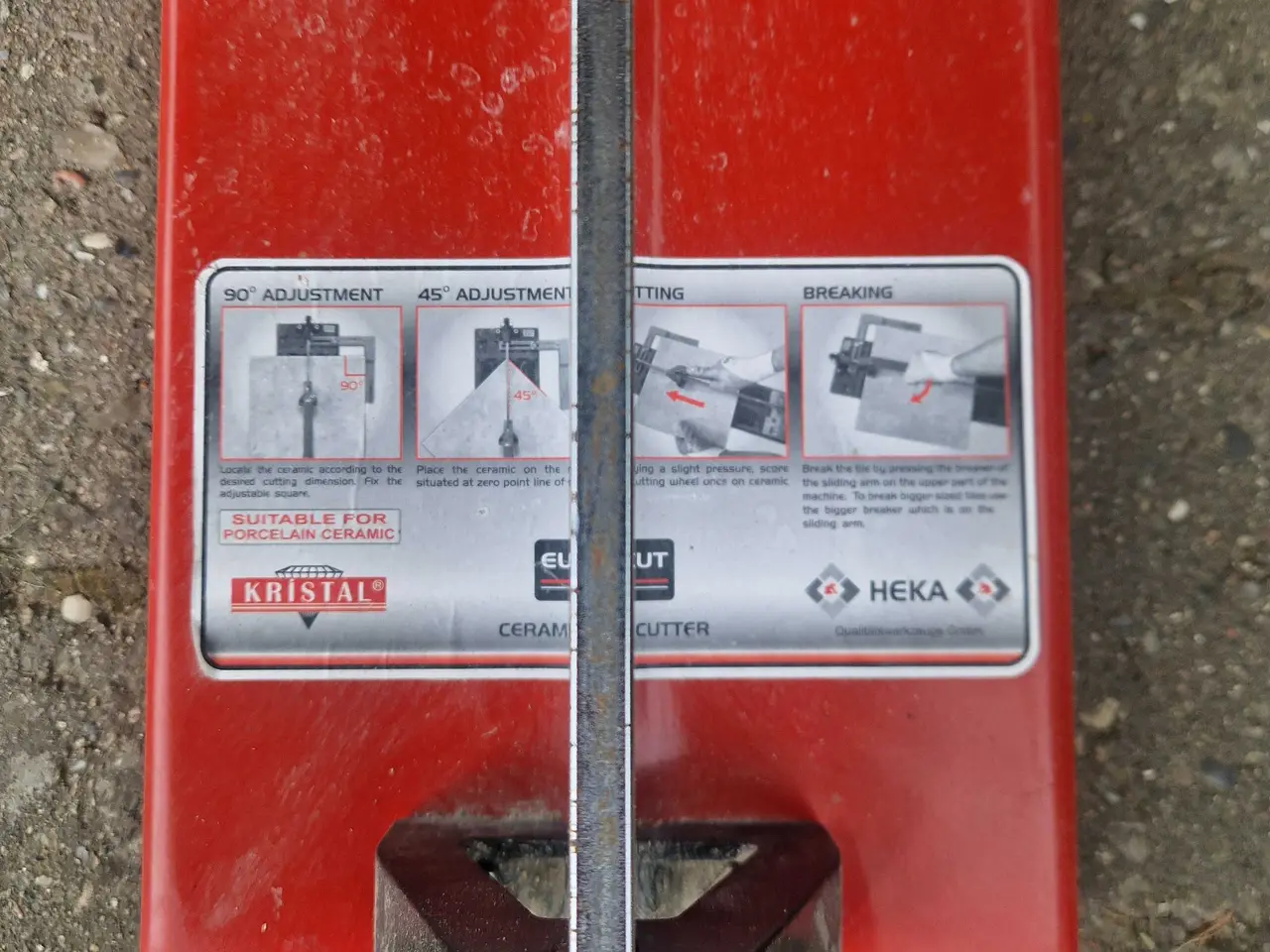 Billede 2 - HEKA fliseskærer - god stand