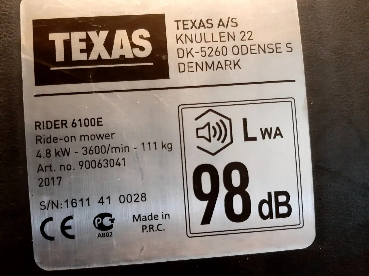 Billede 2 - Havetraktor Texas Rider 6100E