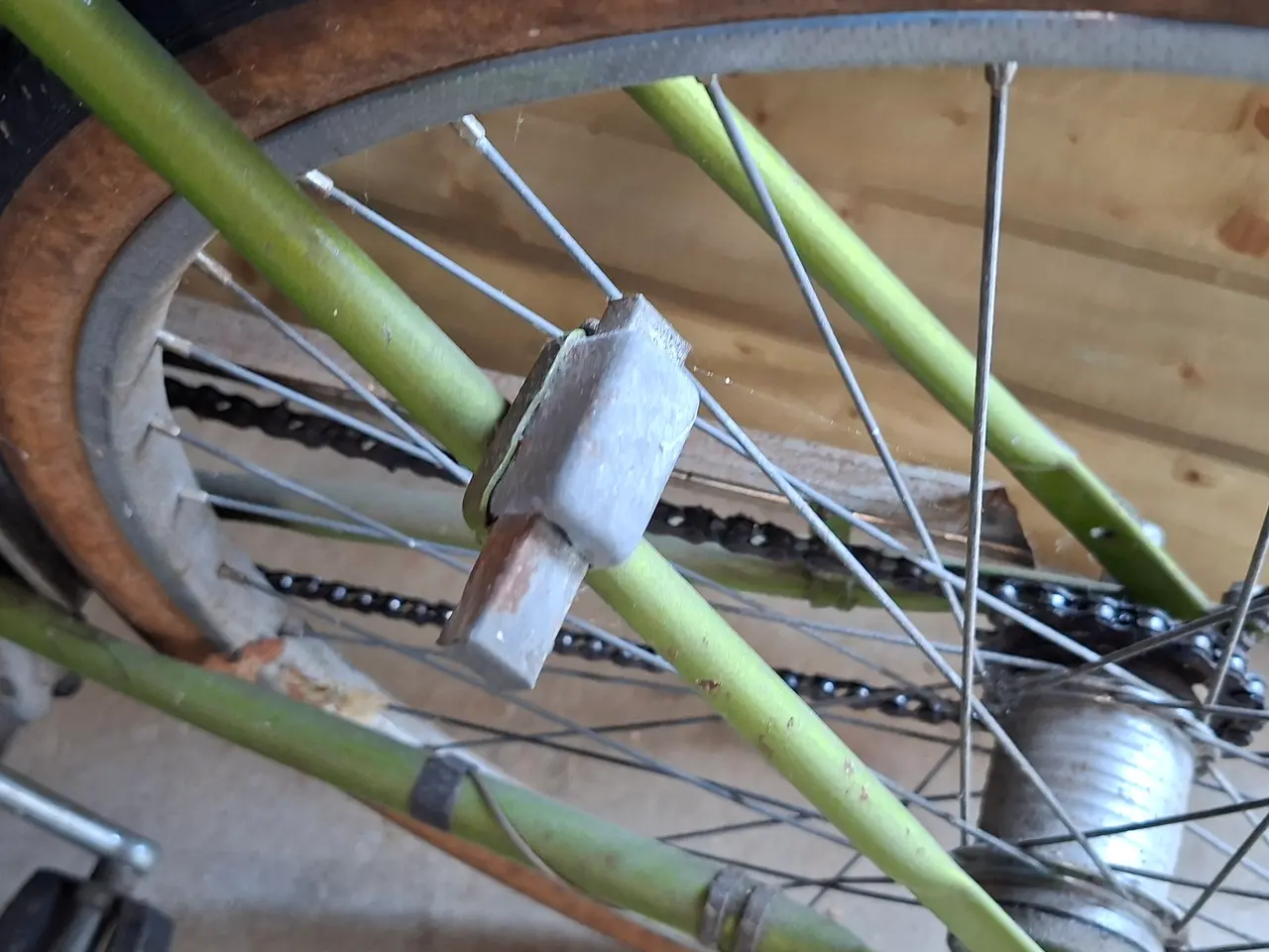 Billede 2 - Sjov original cykel fra ca 1980 med gearstang