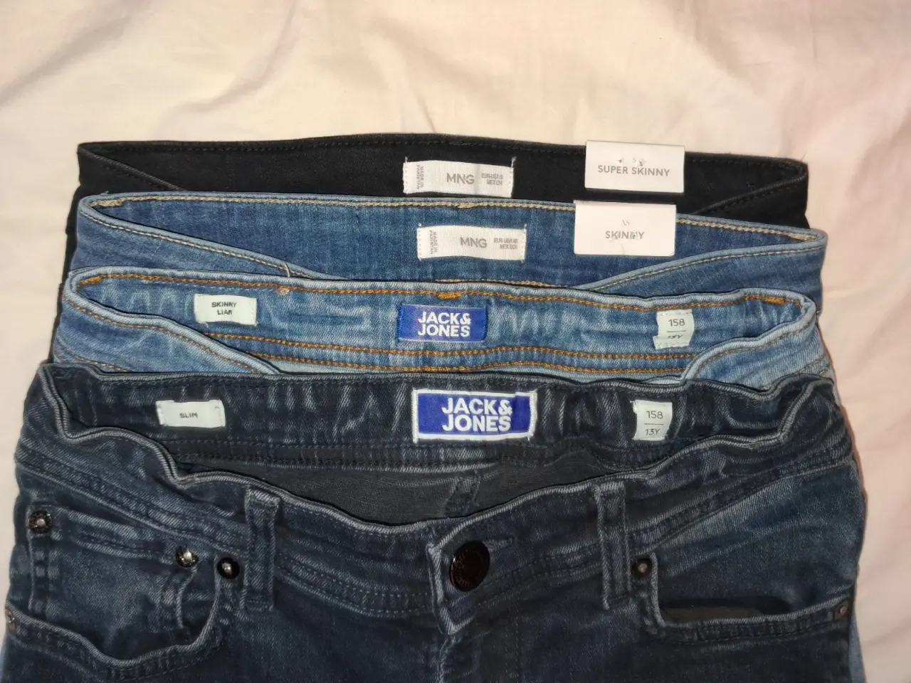 Billede 4 - 158, 4x Jeans str. 158/xs