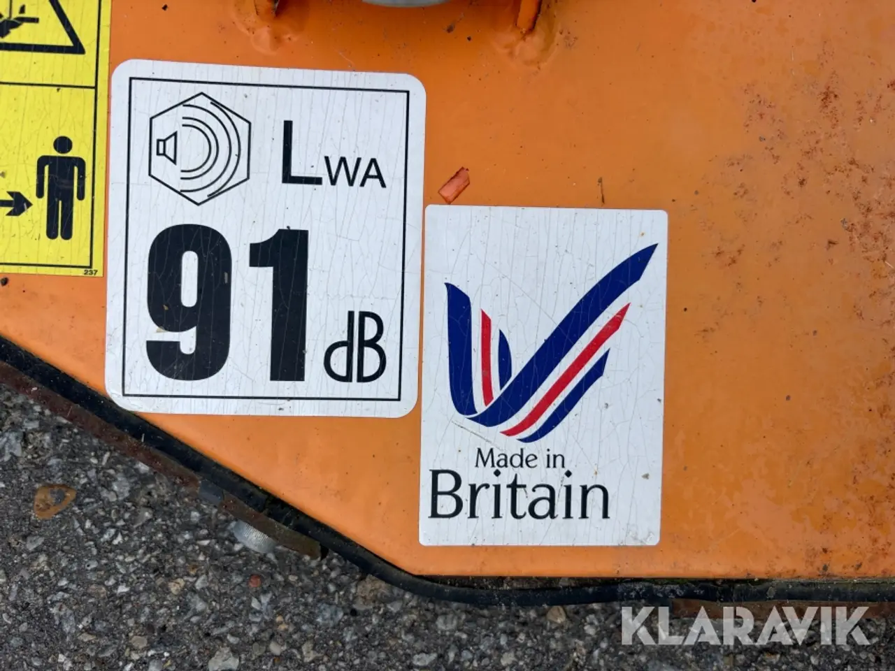 Billede 7 - Brakpudser / rotorklipper Chapman RM120 til kugletræk