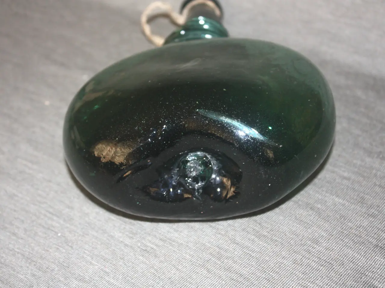 Billede 5 - Håndlavet glas sadel flaske højde 26 cm måske Iran