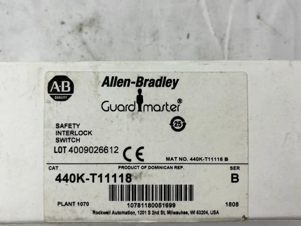Billede 4 - Allen-Bradley 440K-T11118 GuardMaster Safety
