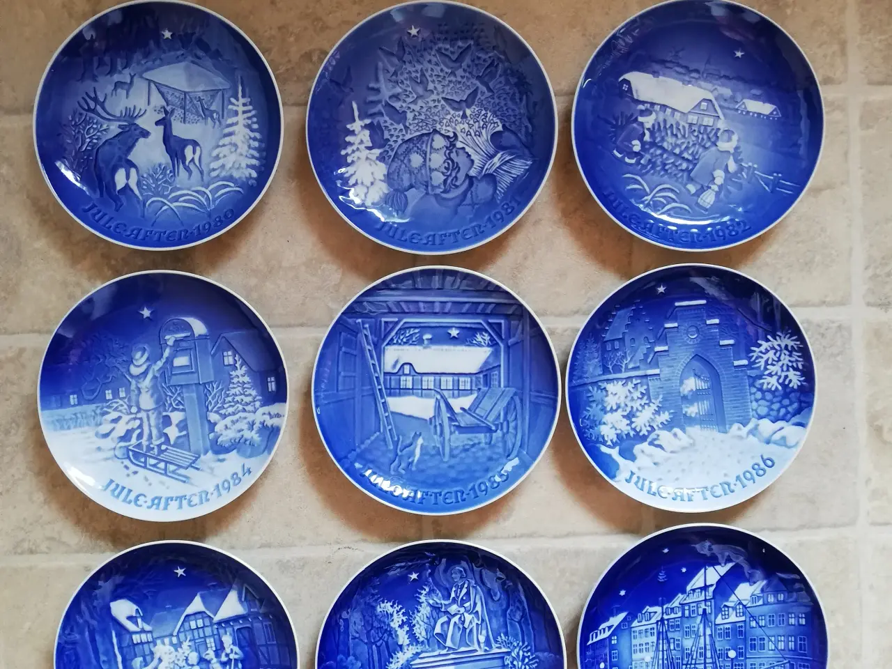 Billede 1 - B&G juleplatter 1980-1989