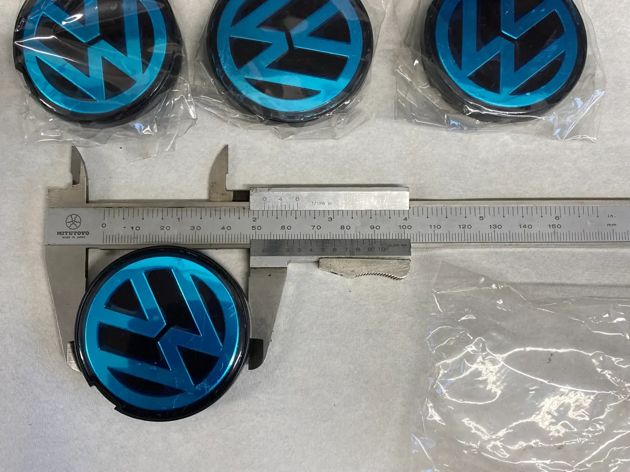 Billede 1 - Vw navkapsler Ø52 mm