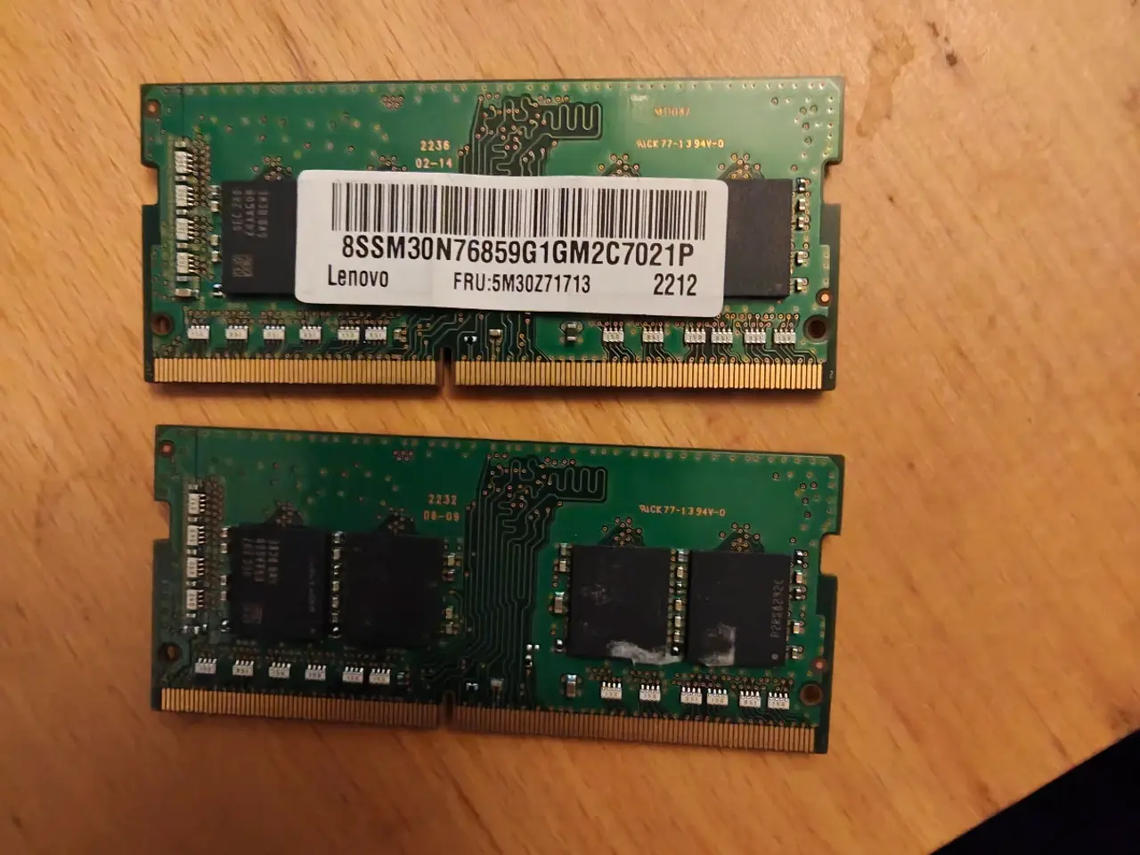 Billede 2 - Samsung So-dimm 2x16 der4 3200 MHz ram