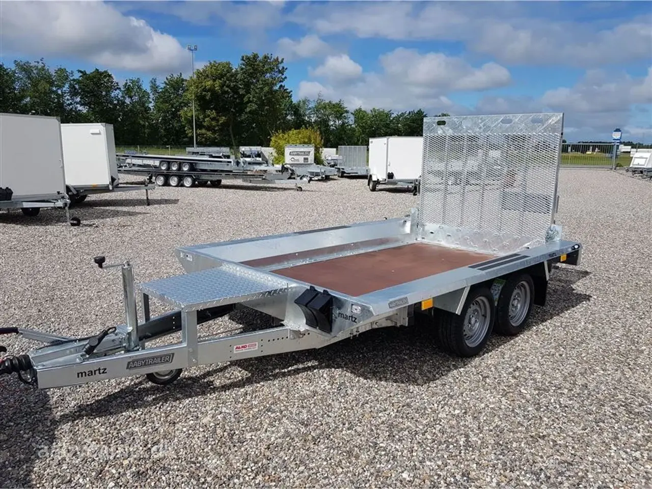 Billede 2 - 0 - Martz Builder 3 3015 2700 kg   Maskintrailer Builder 3 3015 2 akslet 2700 kg