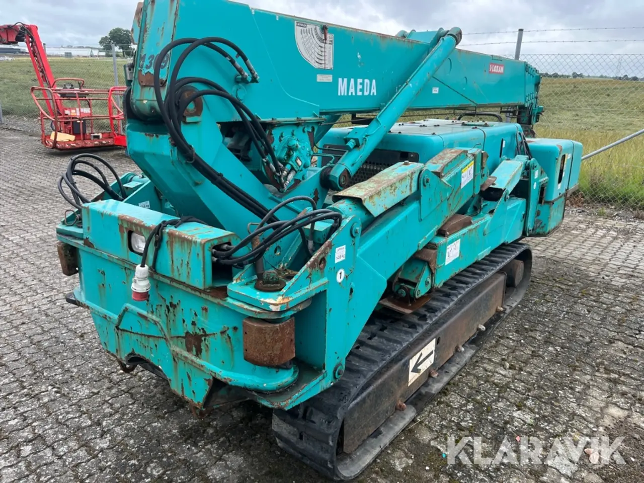 Billede 4 - Bæltekran Maeda MC405CRM-E Hybrid 16.8meter