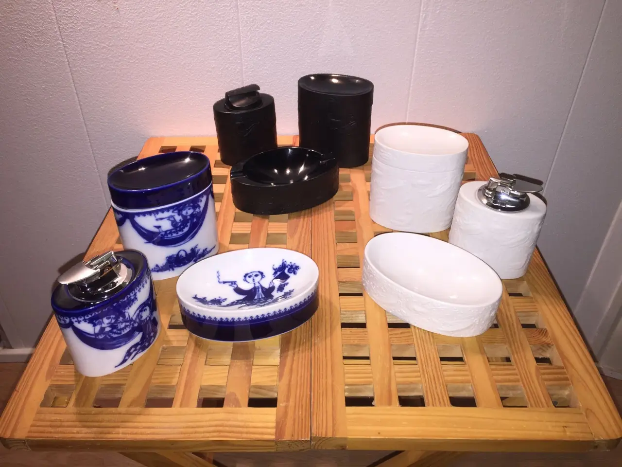 Billede 5 - Original Wiinblad Sort Porcelæn Sæt 1960