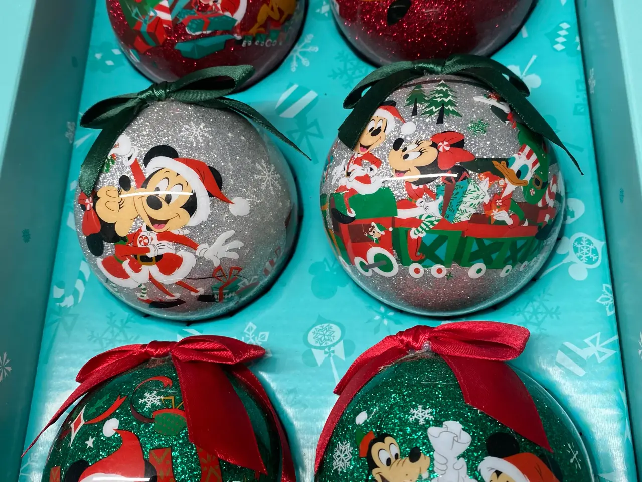 Billede 2 - Disney Minnie og Mickey Julekuglesæt