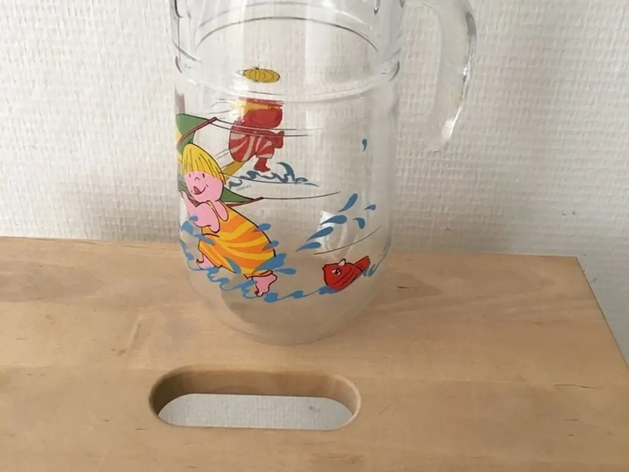 Billede 1 - Retro glaskande med motiver