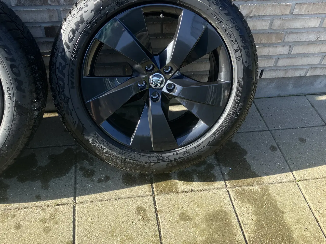 Billede 7 - Orginale Skoda Alufælge Enyaq 19’ med Vinterdæk 