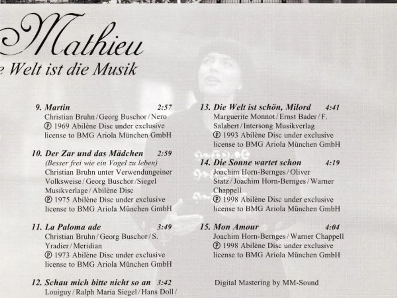 Billede 6 - Mireille Mathieu – Meine Welt Ist Die Musik – CD