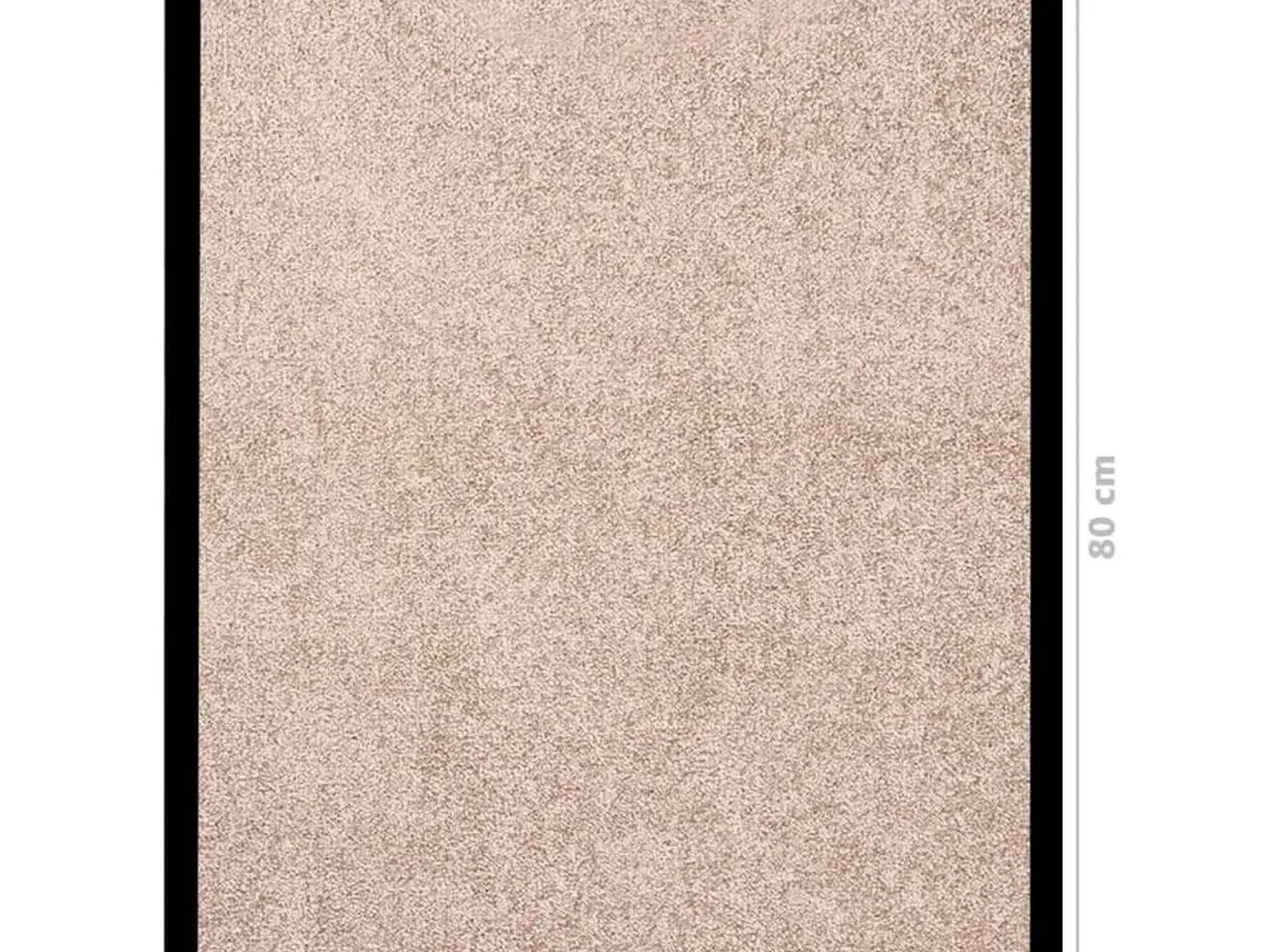 Billede 6 - Dørmåtte 60x80 cm beige