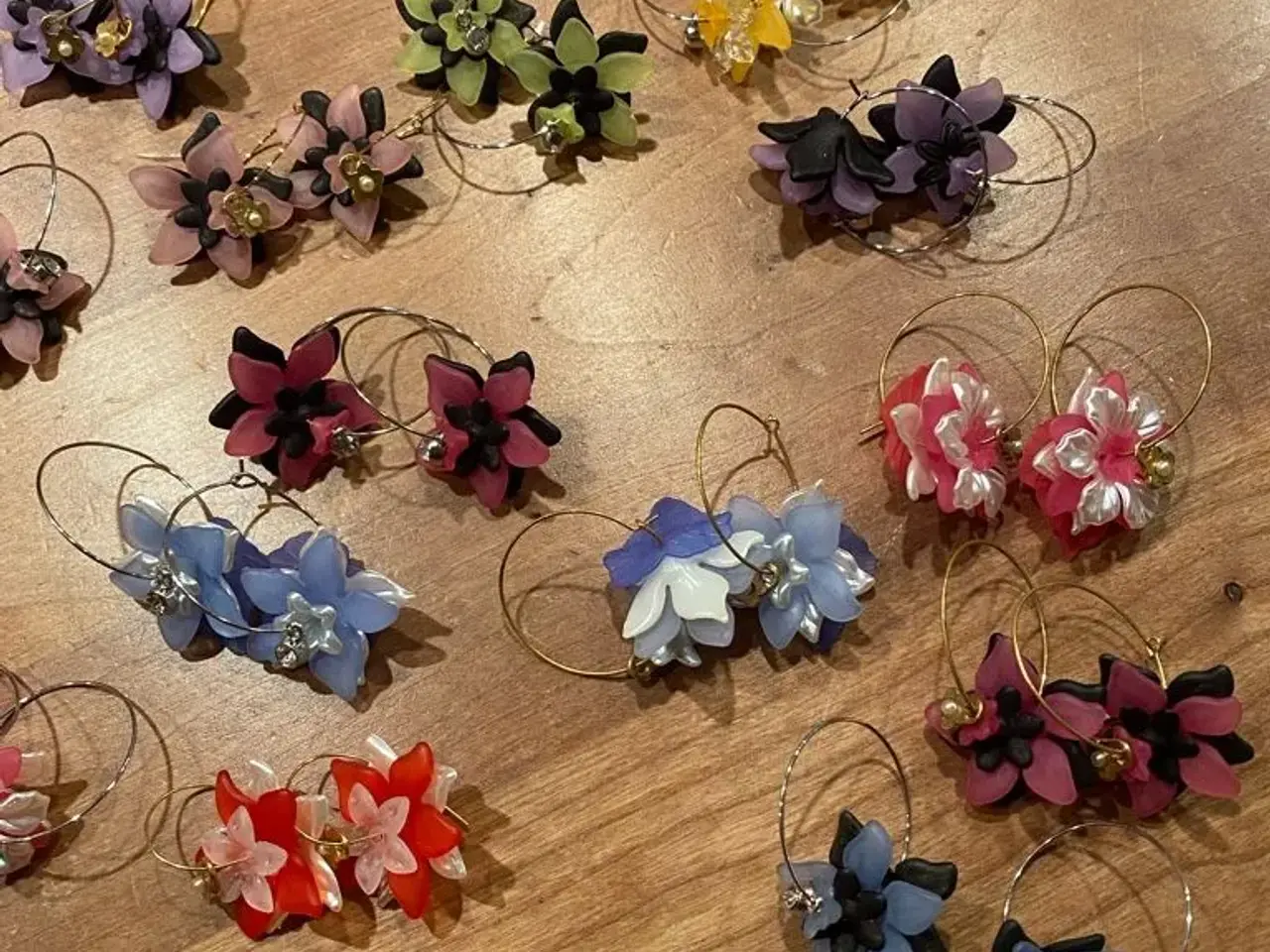 Billede 17 - Blomster øreringe