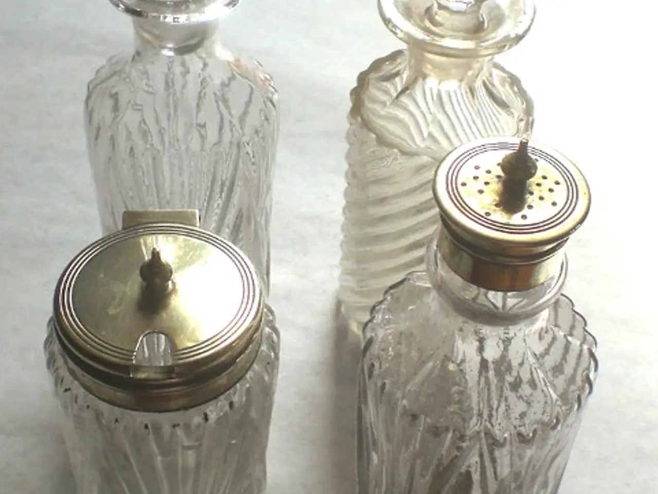 Billede 5 - Plat de ménage, sølv-glas