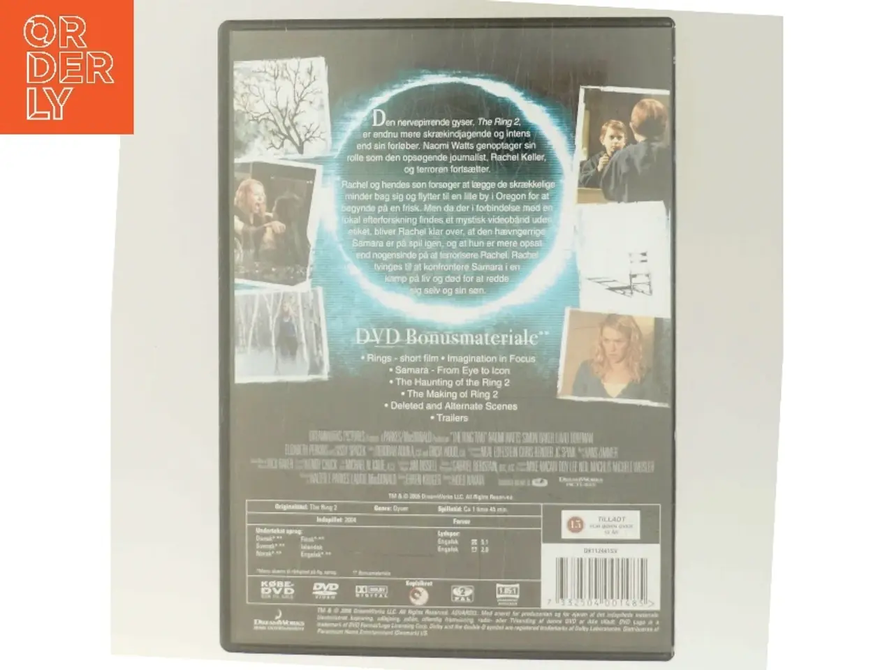 Billede 3 - Ring 2, the med Naomi Watts (DVD)