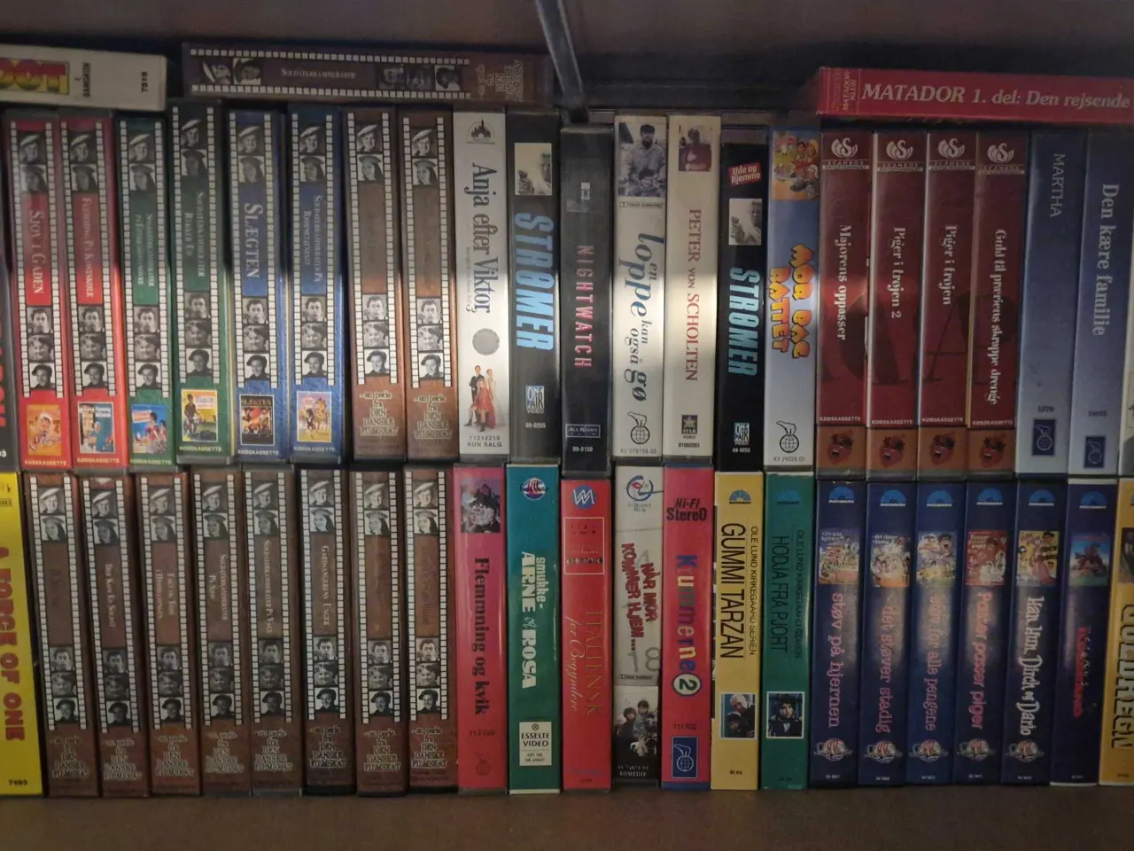 Billede 1 - Danske film på VHS
