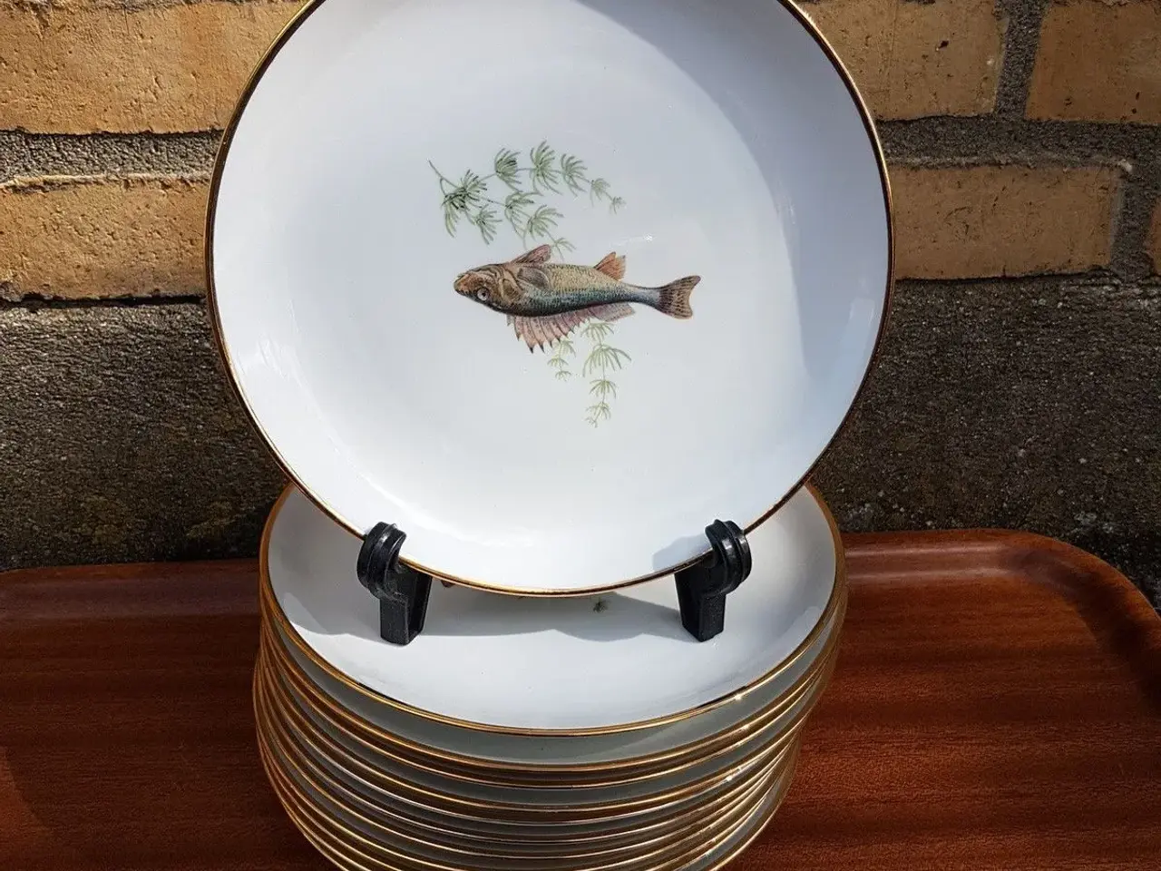 Billede 1 - 8 fisketallerkener