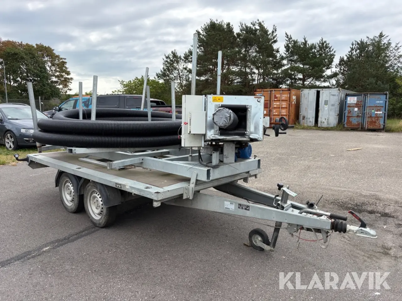 Billede 2 - Trailer til pex rør Brenderup - 2000kg