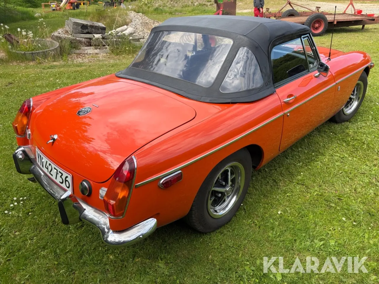 Billede 3 - Veteranbil MG B