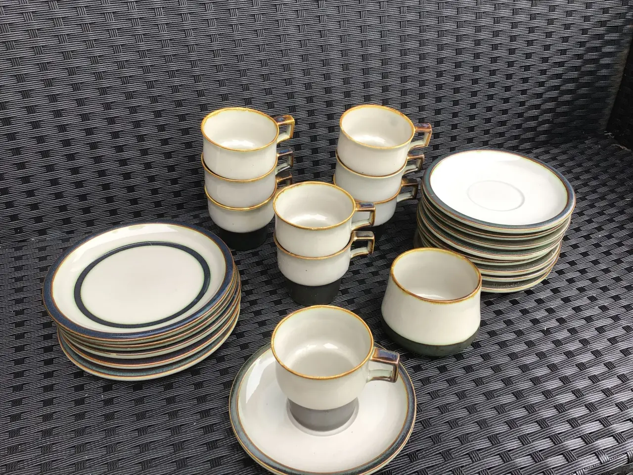 Billede 1 - B&G kaffestel + kagetallerkener