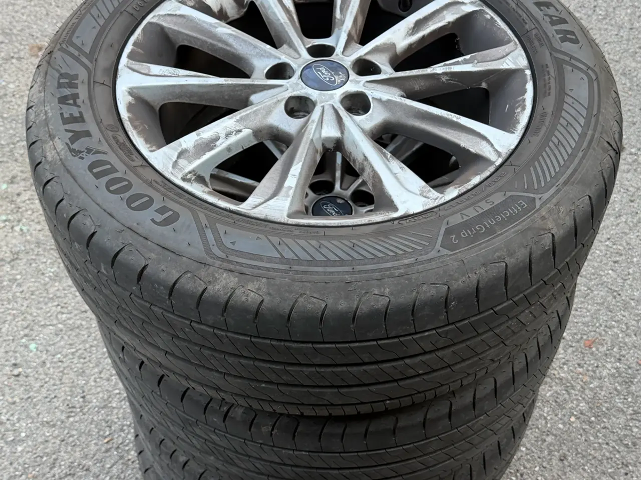 Billede 1 - Ford Kuga/ Galaxy alufælge med dæk