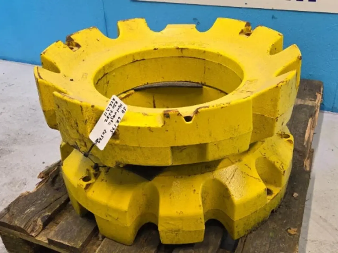 Billede 11 - John Deere 6R175 Hjulvægt Sæt R207782